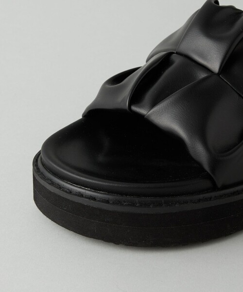 CITEN（シテン）の「＜CITEN＞シャーリングフットベッドサンダル（サンダル・レディース・ブラック/シルバー・S/M/L）」の7枚目の写真