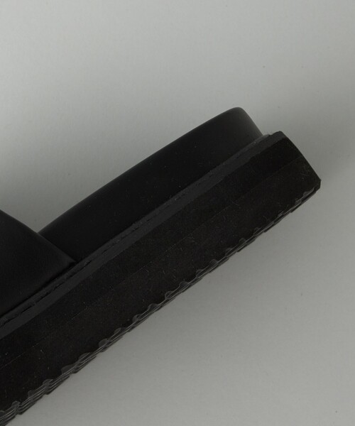 CITEN（シテン）の「＜CITEN＞シャーリングフットベッドサンダル（サンダル・レディース・ブラック/シルバー・S/M/L）」の8枚目の写真