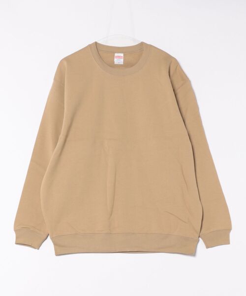CERCA（チェルカ）の「United Athle/10.0オンス クルーネック 無地 スウェット（裏パイル）（スウェット・メンズ・グリーン/ライトカーキ/ライトオリーブ/オリーブ/パープル/ゴールド/ナチュラル/ライトピンク/ダークグリーン/グレイッシュブルー/チャコールグレー/ダークブラウン/ロイヤルブルー/ブラック/スミクロ/ホワイト/ネイビー/ライトベージュ・X-LARGE/LARGE/MEDIUM/SMALL/S）」の12枚目の写真