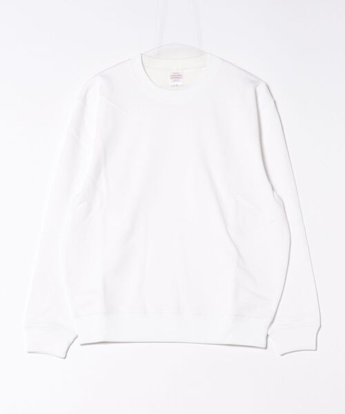 CERCA（チェルカ）の「United Athle/10.0オンス クルーネック 無地 スウェット（裏パイル）（スウェット・メンズ・グリーン/ライトカーキ/ライトオリーブ/オリーブ/パープル/ゴールド/ナチュラル/ライトピンク/ダークグリーン/グレイッシュブルー/チャコールグレー/ダークブラウン/ロイヤルブルー/ブラック/スミクロ/ホワイト/ネイビー/ライトベージュ・X-LARGE/LARGE/MEDIUM/SMALL/S）」の2枚目の写真