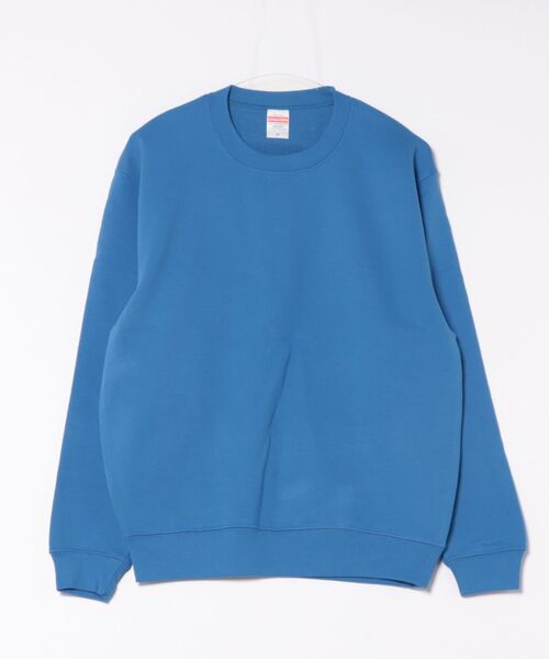 CERCA（チェルカ）の「United Athle/10.0オンス クルーネック 無地 スウェット（裏パイル）（スウェット・メンズ・グリーン/ライトカーキ/ライトオリーブ/オリーブ/パープル/ゴールド/ナチュラル/ライトピンク/ダークグリーン/グレイッシュブルー/チャコールグレー/ダークブラウン/ロイヤルブルー/ブラック/スミクロ/ホワイト/ネイビー/ライトベージュ・X-LARGE/LARGE/MEDIUM/SMALL/S）」の14枚目の写真