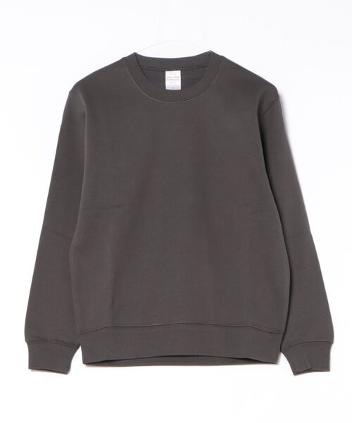 CERCA（チェルカ）の「United Athle/10.0オンス クルーネック 無地 スウェット（裏パイル）（スウェット・メンズ・グリーン/ライトカーキ/ライトオリーブ/オリーブ/パープル/ゴールド/ナチュラル/ライトピンク/ダークグリーン/グレイッシュブルー/チャコールグレー/ダークブラウン/ロイヤルブルー/ブラック/スミクロ/ホワイト/ネイビー/ライトベージュ・X-LARGE/LARGE/MEDIUM/SMALL/S）」の4枚目の写真