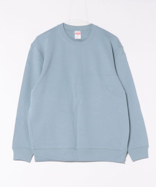 CERCA（チェルカ）の「United Athle/10.0オンス クルーネック 無地 スウェット（裏パイル）（スウェット・メンズ・グリーン/ライトカーキ/ライトオリーブ/オリーブ/パープル/ゴールド/ナチュラル/ライトピンク/ダークグリーン/グレイッシュブルー/チャコールグレー/ダークブラウン/ロイヤルブルー/ブラック/スミクロ/ホワイト/ネイビー/ライトベージュ・X-LARGE/LARGE/MEDIUM/SMALL/S）」の15枚目の写真