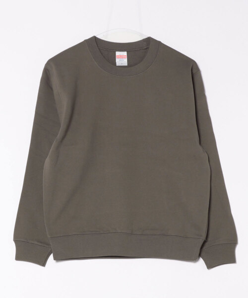 CERCA（チェルカ）の「United Athle/10.0オンス クルーネック 無地 スウェット（裏パイル）（スウェット・メンズ・グリーン/ライトカーキ/ライトオリーブ/オリーブ/パープル/ゴールド/ナチュラル/ライトピンク/ダークグリーン/グレイッシュブルー/チャコールグレー/ダークブラウン/ロイヤルブルー/ブラック/スミクロ/ホワイト/ネイビー/ライトベージュ・X-LARGE/LARGE/MEDIUM/SMALL/S）」の5枚目の写真