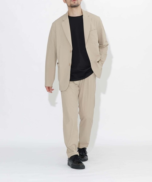 URBAN RESEARCH ROSSO MEN(アーバンリサーチロッソメン)の「『XLサイズあり』クールキープセットアップ(セットアップ・メンズ・ブラック/ベージュ/ネイビー/ライトグレー・SMALL/MEDIUM/LARGE/X-LARGE)」の10枚目の写真