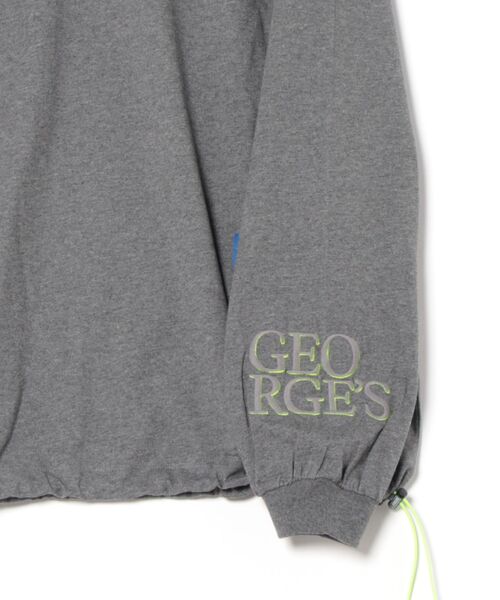 GEORGE'S（ジョージズ）の「ポイントエンブロイドロンT（Tシャツ/カットソー・メンズ・ブラック系/ホワイト系/グレー系・MEDIUM/LARGE）」の11枚目の写真