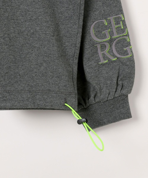 GEORGE'S（ジョージズ）の「ポイントエンブロイドロンT（Tシャツ/カットソー・メンズ・ブラック系/ホワイト系/グレー系・MEDIUM/LARGE）」の16枚目の写真