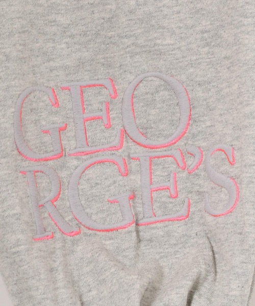 GEORGE'S（ジョージズ）の「ポイントエンブロイドロンT（Tシャツ/カットソー・メンズ・ブラック系/ホワイト系/グレー系・MEDIUM/LARGE）」の9枚目の写真