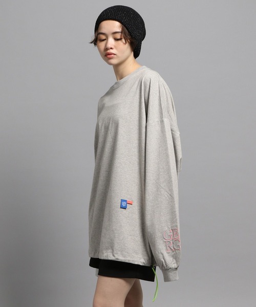 GEORGE'S（ジョージズ）の「ポイントエンブロイドロンT（Tシャツ/カットソー・メンズ・ブラック系/ホワイト系/グレー系・MEDIUM/LARGE）」の21枚目の写真