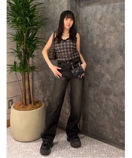 SLY LACE DOCKING キャミソール SLY | LACE DOCKING キャミソール (キャミソール ) |SHEL'TTER