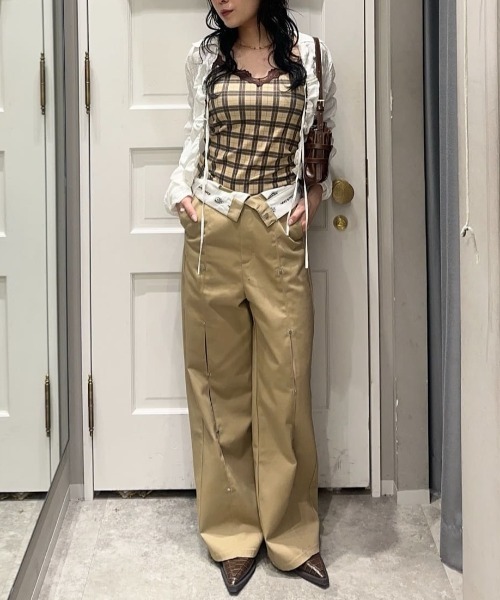 SLY LACE DOCKING キャミソール SLY | LACE DOCKING キャミソール (キャミソール ) |SHEL'TTER