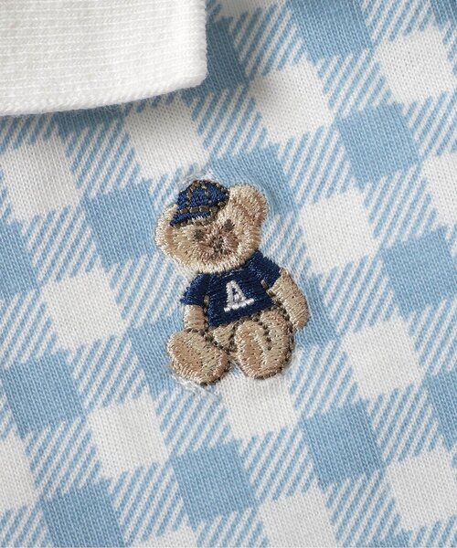 apres les cours（アプレレクール）の「ポロシャツ風ベビーボディースーツ（ロンパース・キッズ・その他2/チェック・80/70）」の13枚目の写真