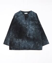 BALLAST ARK | BALLAST ARK / バラストアーク：UNEVEN DYEING FLOWER JACQUARD SHIRT：BA11-SH01[AST](シャツ/ブラウス)