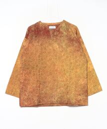 BALLAST ARK | BALLAST ARK / バラストアーク：UNEVEN DYEING FLOWER JACQUARD SHIRT：BA11-SH01[AST](シャツ/ブラウス)