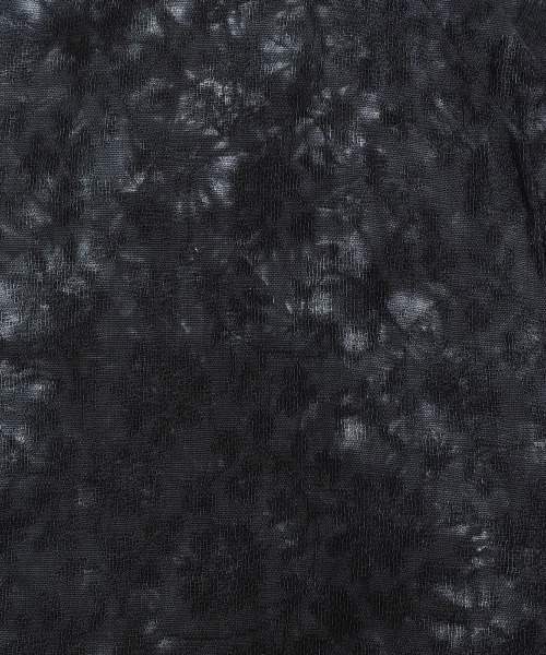 BALLAST ARK（バラストアーク）の「BALLAST ARK / バラストアーク：UNEVEN DYEING FLOWER JACQUARD SHIRT：BA11-SH01[AST]（シャツ/ブラウス・メンズ・ネイビー/オレンジ・M/L）」の7枚目の写真