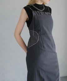 &g'aime | 【&g'aime】カーブシームドレス　Curved Seam Dress(ワンピース)
