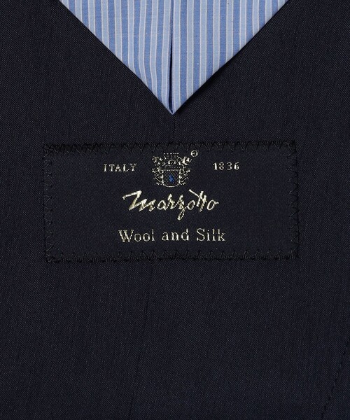 TOMORROWLAND (トゥモローランド)の「ウールシルク シューティングジャケット MARZOTTO(テーラードジャケット・メンズ・ネイビー/グリーン・50/48/46/44)」の13枚目の写真