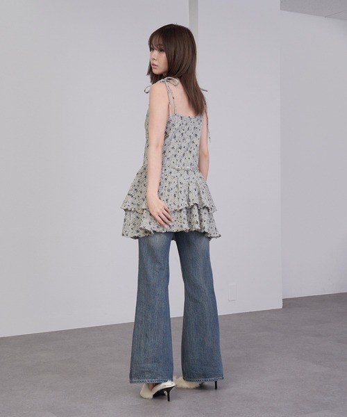 RAY CASSIN(レイカズン)の「カットキャミミニワンピース(ワンピース・レディース・ブラック系その他2/ホワイト系その他/ホワイト系その他2/グレー系その他・FREE)」の22枚目の写真