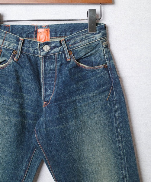 KATO`(カトー)の「【KATO'/カトー】FLAP POCKET STRAIGHT DENIM バックフラップ ストレート デニム P02AVW(デニムパンツ・メンズ・ブルー系その他・26inch/27inch)」の8枚目の写真