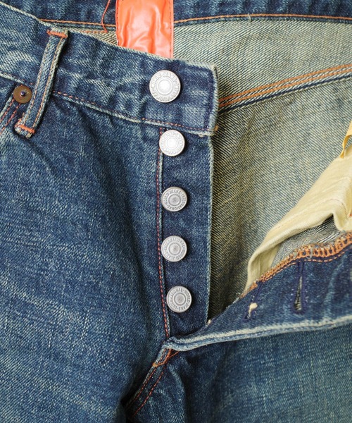 KATO`(カトー)の「【KATO'/カトー】FLAP POCKET STRAIGHT DENIM バックフラップ ストレート デニム P02AVW(デニムパンツ・メンズ・ブルー系その他・26inch/27inch)」の11枚目の写真