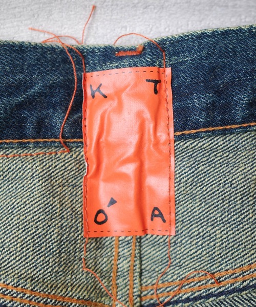 KATO`(カトー)の「【KATO'/カトー】FLAP POCKET STRAIGHT DENIM バックフラップ ストレート デニム P02AVW(デニムパンツ・メンズ・ブルー系その他・26inch/27inch)」の17枚目の写真