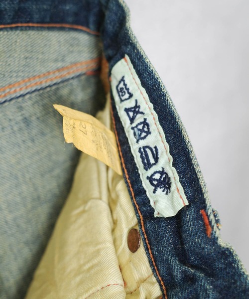 KATO`(カトー)の「【KATO'/カトー】FLAP POCKET STRAIGHT DENIM バックフラップ ストレート デニム P02AVW(デニムパンツ・メンズ・ブルー系その他・26inch/27inch)」の16枚目の写真