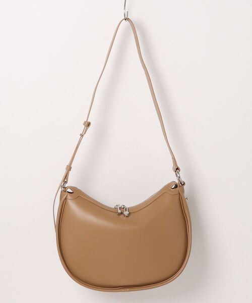 NiiNa / ニーナ 】高品質牛革 ワンハンドル ハーフムーン レザーバッグ