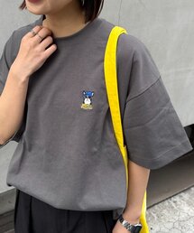 CIAOPANIC TYPY（チャオパニックティピー）の「【DOGS】ユニセックスアニマル刺繍ロゴ半袖TEE（Tシャツ/カットソー）」