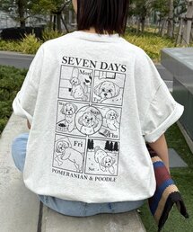 CIAOPANIC TYPY | 【DOGS】ユニセックスアニマル刺繍ロゴ半袖TEE(Tシャツ/カットソー)