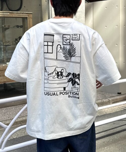 チャオパニック Tシャツ セール】【DOGS】ユニセックスアニマル刺繍ロゴ半袖TEE（Tシャツ