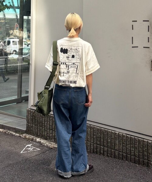CIAOPANIC TYPY(チャオパニックティピー)の「【DOGS】ユニセックスアニマル刺繍ロゴ半袖TEE(Tシャツ/カットソー・レディース・ホワイト/ライトグレー/ネイビー/チャコールグレー/グレー/イエロー/グレー系その他/ホワイト系その他・MEDIUM/LARGE)」の19枚目の写真