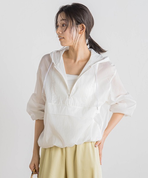 セール】ECOエアーナイロンアノラックパーカー≪洗濯機で洗える