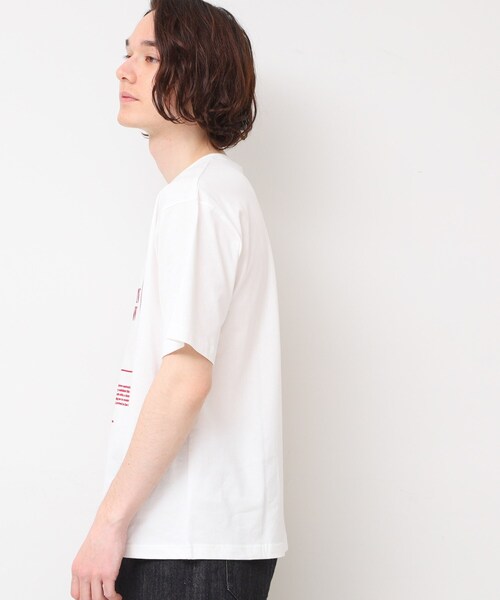 Dessin（デッサン）の「【ユニセックス・洗える】座標プリントTシャツ（Tシャツ/カットソー・レディース・ホワイト/グレー/ネイビー・01/02/03/04/00）」の4枚目の写真