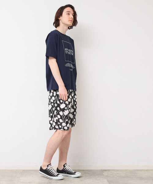 Dessin（デッサン）の「【ユニセックス・洗える】座標プリントTシャツ（Tシャツ/カットソー・レディース・ホワイト/グレー/ネイビー・01/02/03/04/00）」の10枚目の写真