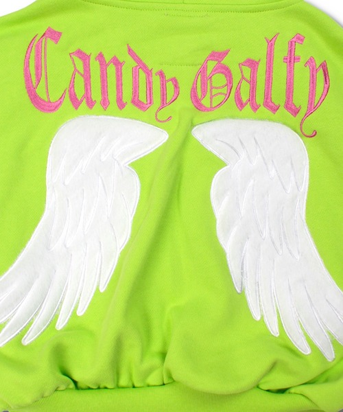 GALFY（ガルフィー）の「【GALFY/ガルフィー】エンジェルギャルパーカー（パーカー・レディース・イエロー系/ブラック/ピンク・FREE）」の11枚目の写真