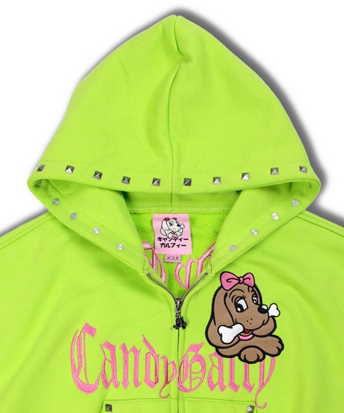 GALFY（ガルフィー）の「【GALFY/ガルフィー】エンジェルギャルパーカー（パーカー・レディース・イエロー系/ブラック/ピンク・FREE）」の7枚目の写真