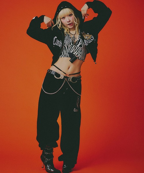 GALFY（ガルフィー）の「【GALFY/ガルフィー】エンジェルギャルパーカー（パーカー・レディース・イエロー系/ブラック/ピンク・FREE）」の13枚目の写真