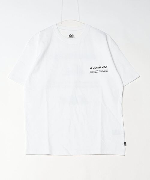 Quiksilver（クイックシルバー）の「クイックシルバー QUIKSILVER HAND DRAWN ST（Tシャツ/カットソー・メンズ・ライトグリーン/ホワイト/ブラック・S/M/L/LL）」の2枚目の写真