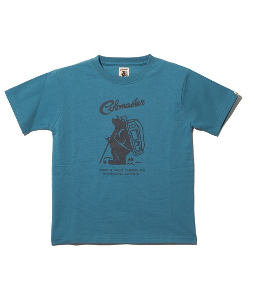 COBMASTER(コブマスター)の「【COBMASTER/コブマスター】COB KIDS FRONT LOGO TEE/半袖Tシャツ/キッズ(Tシャツ/カットソー・キッズ・イエロー/インディゴブルー/グリーン/サーモンピンク・SMALL/MEDIUM/LARGE)」の2枚目の写真
