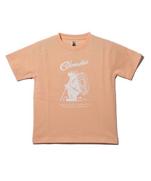 COBMASTER(コブマスター)の「【COBMASTER/コブマスター】COB KIDS FRONT LOGO TEE/半袖Tシャツ/キッズ(Tシャツ/カットソー・キッズ・イエロー/インディゴブルー/グリーン/サーモンピンク・SMALL/MEDIUM/LARGE)」の4枚目の写真