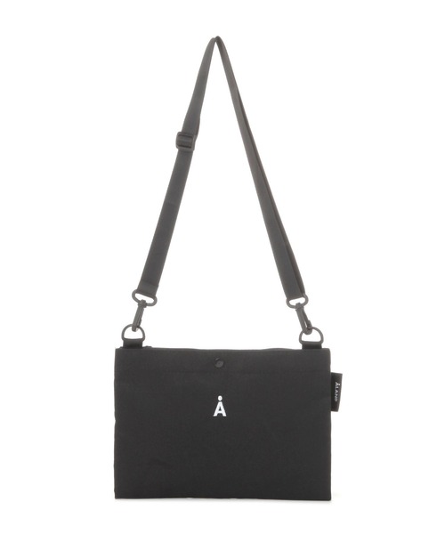 ALAND（エーランド）の「ALAND／Aロゴ２WAYサコッシュ（ショルダーバッグ・レディース・ブラック/ベージュ・FREE）」の2枚目の写真