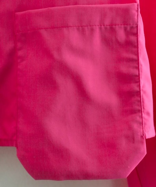 ROOPTOKYO（ループトウキョウ）の「Short Pocket Shirt / ショート丈シャツ クロップド丈（シャツ/ブラウス・レディース・ベージュ/オリーブ/ピンク/ライトパープル/ライトブルー/ホワイト・L/M/S）」の8枚目の写真