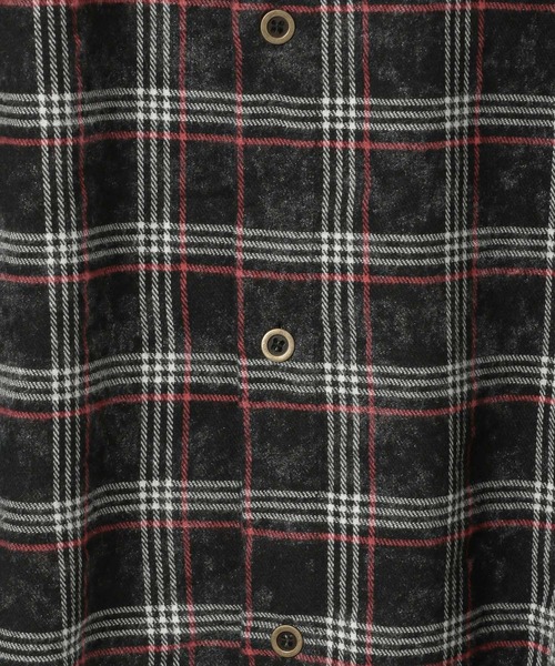 3.3 Field Trip （3.3フィールドトリップ）の「3.3 Field Trip／チェックアートシャツ（シャツ/ブラウス・メンズ・ブラック/ブルー・LARGE/MEDIUM）」の10枚目の写真