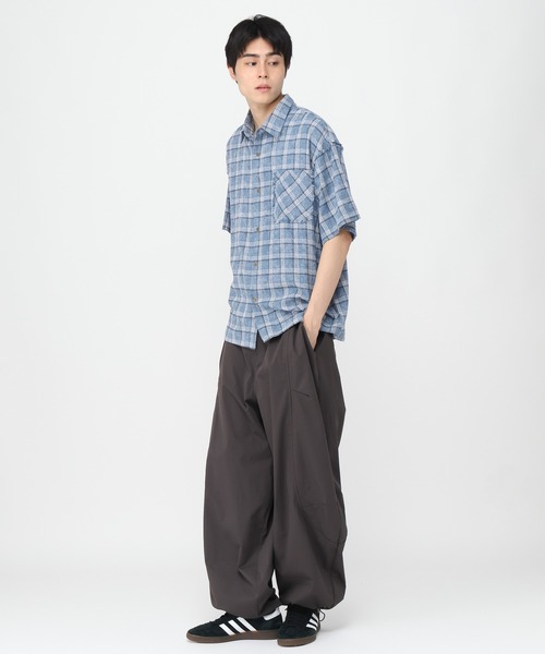 3.3 Field Trip （3.3フィールドトリップ）の「3.3 Field Trip／チェックアートシャツ（シャツ/ブラウス・メンズ・ブラック/ブルー・LARGE/MEDIUM）」の12枚目の写真