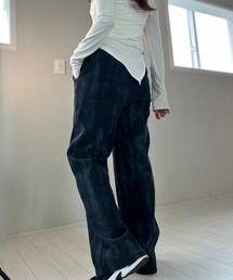 ipugo（イプゴ）の「ipugo/イプゴ 総柄コーデュロイワイドパンツ（スラックス）」