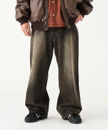 B:MING by BEAMS | ユーズド ワイド デニム(デニムパンツ)