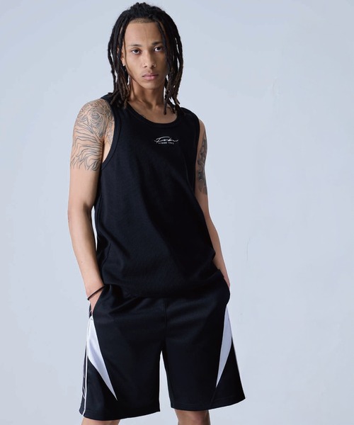 FUBU（ フブ）の「【FUBU/フブ】RACING SHORT PANTS/レーシングショートパンツ（その他パンツ・メンズ・ホワイト/ブラック・XL/M/L/XXL）」の2枚目の写真