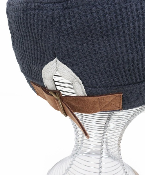 CAMBIO（カンビオ）の「mko12944- Waffle Work Cap ワッフルワークキャップ（キャップ・メンズ・カーキオリーブ/ブラック/ダークグレー/ネイビー・M/L）」の10枚目の写真