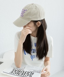 LA VORAGINE | ロゴ刺繍ベースボールキャップ　帽子(キャップ)