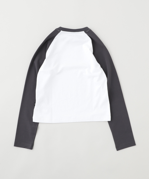 LMCの「LMC / エルエムシーWM GRADATION LETTERING RAGLAN LONG S(Tシャツ/カットソー・レディース・チャコールグレー/ブラウン・SMALL)」の3枚目の写真
